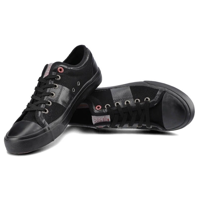 Plátenky Cross Jeans - FF1R4019C Czarny