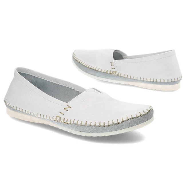 Baleríny Armodo - 500 Biały G