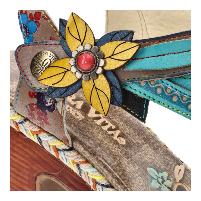 Sandále Laura Vita - Jacao 25 CX266-25 Gris