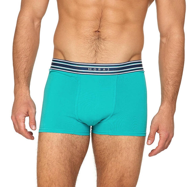 Boxerky Moraj - MBX1500-001 Turquoise 1 Para