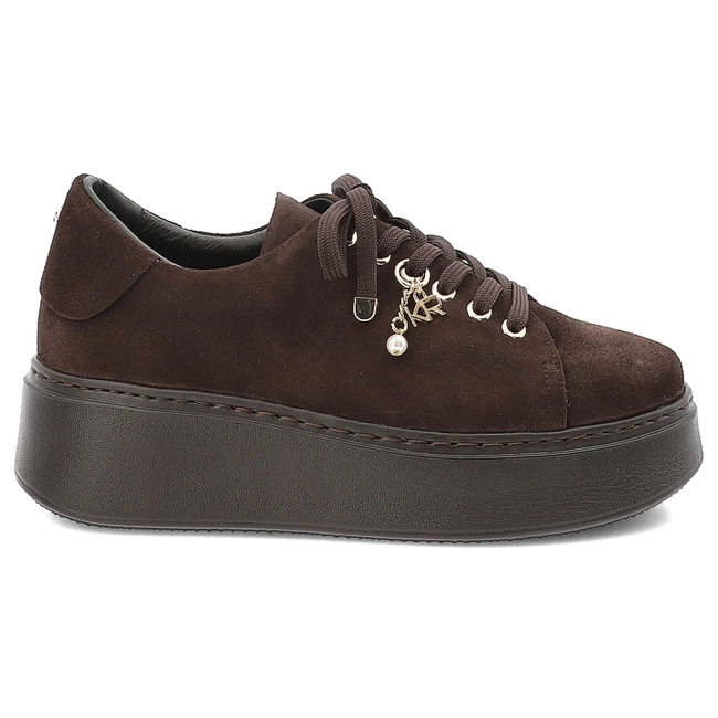 Tenisky KARINO - 5815/015-P Mokka/Welur