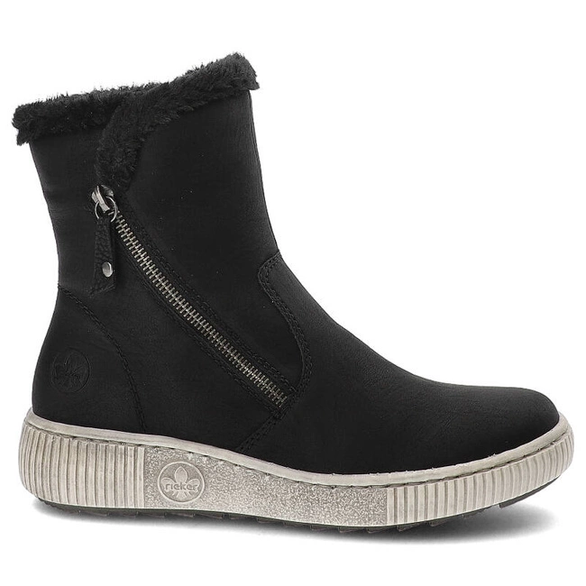 Členkové Topánky Rieker - Z6661-00 Czarne