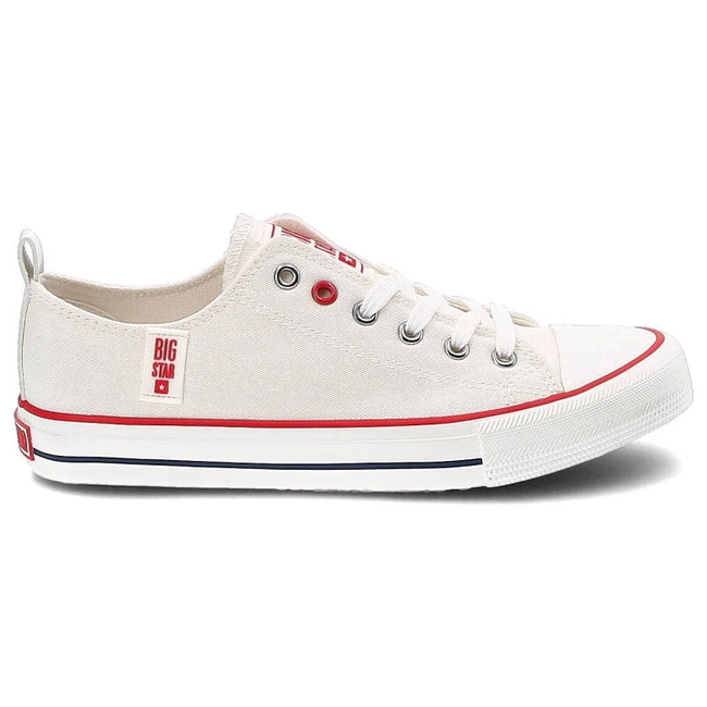 Plátenky Big Star - JJ274123 Biały/Czerwony