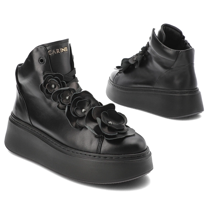 Tenisky Carinii - B9729_-E50-000-000-F69 Czarny