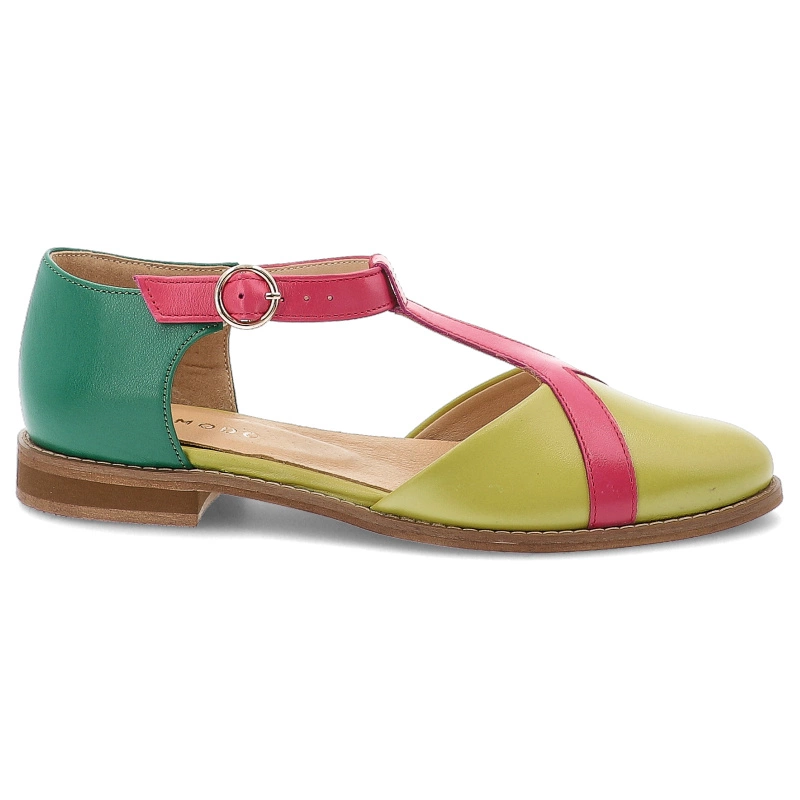 Sandále ARMODO - 4245/35 Limone/Fuksja/Melissa