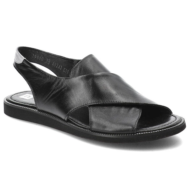 Sandále Nessi - 19560 Czarny