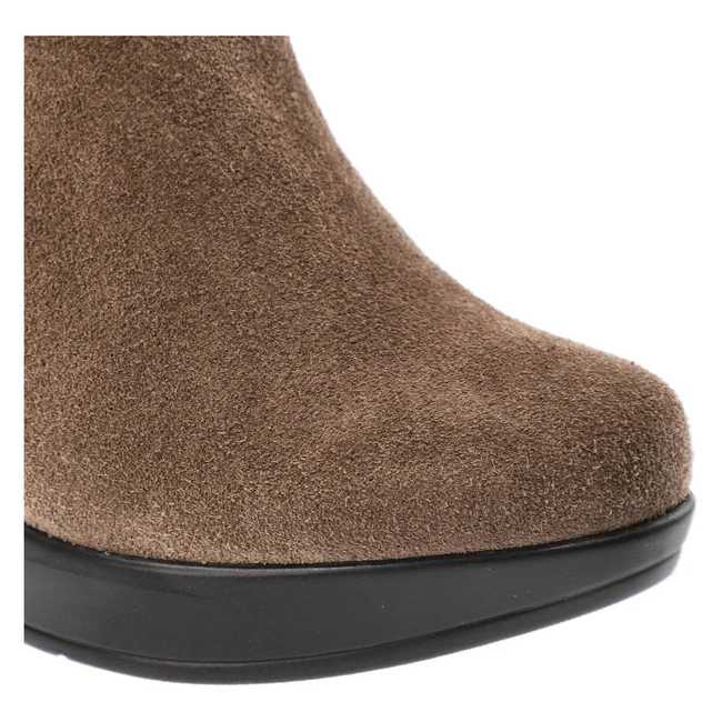 Členkové Topánky Karino - 0977/008-F Taupe/Welur