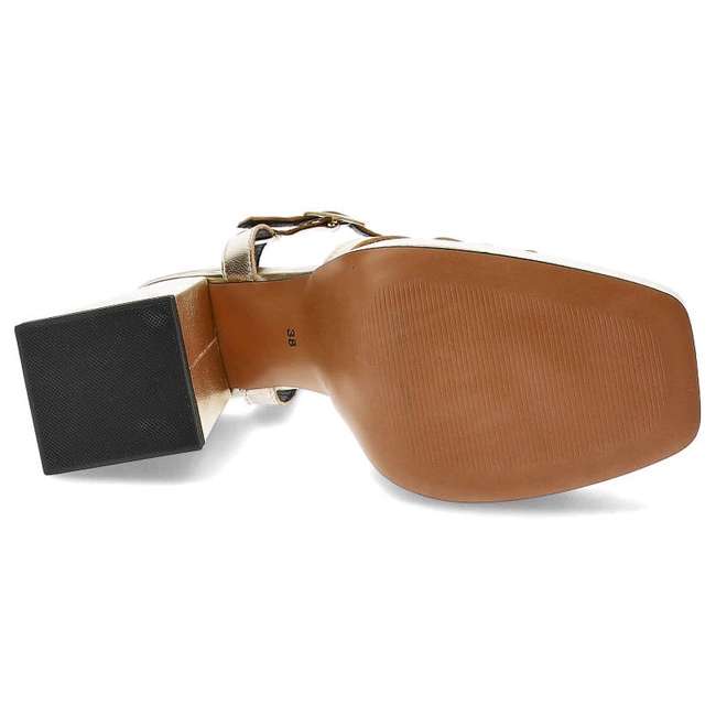 Sandále Karino - 4550/074-P Złoty/Lico