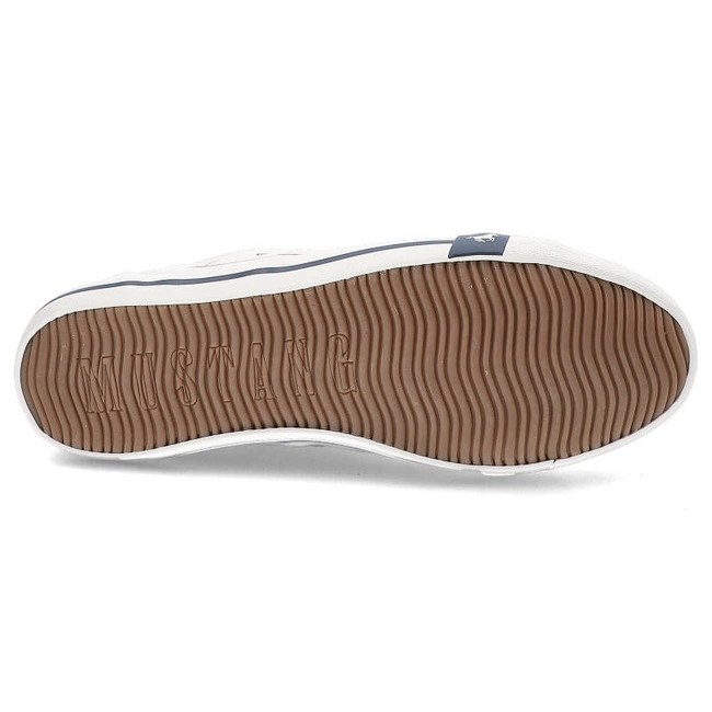 Plátenky Mustang - 4058-310-1 Białe 40A050