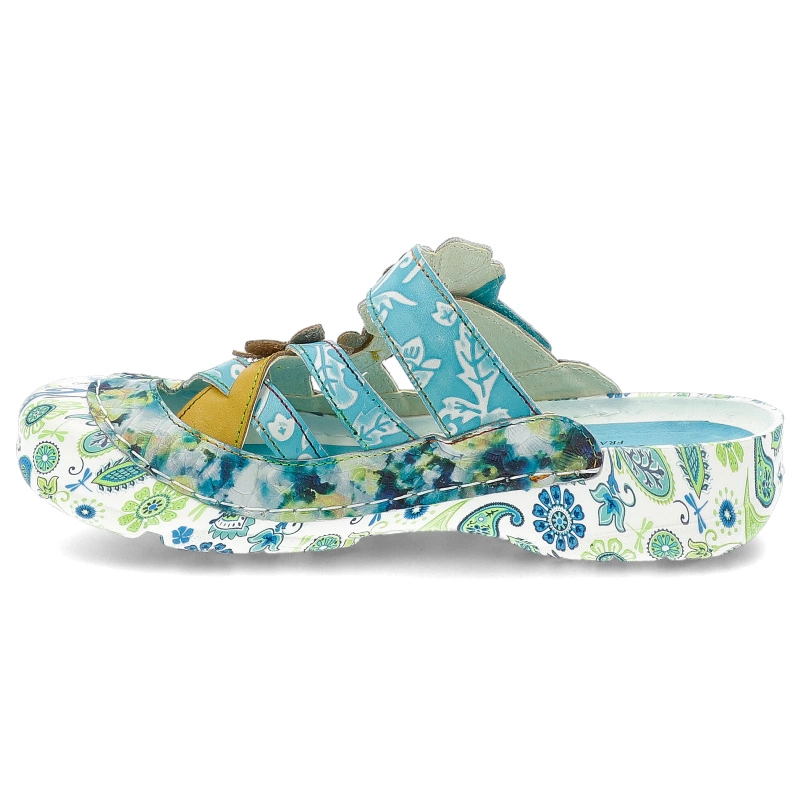 Šľapky LAURA VITA - Beczierso 89 SO7861-14B Turquoise