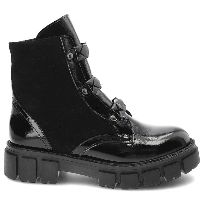 Členkové Topánky Karino - 4822/090-F Czarny/Naplak