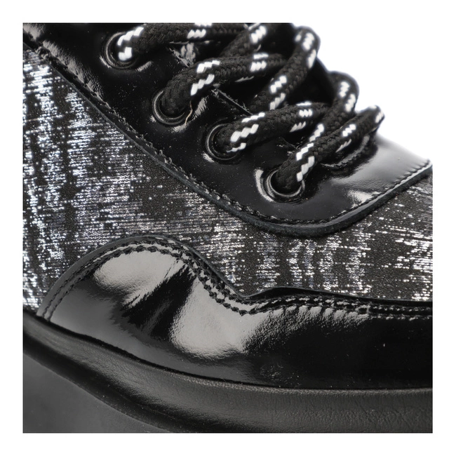 Tenisky ARTIKER - 57C2043 Czarny/Srebrny