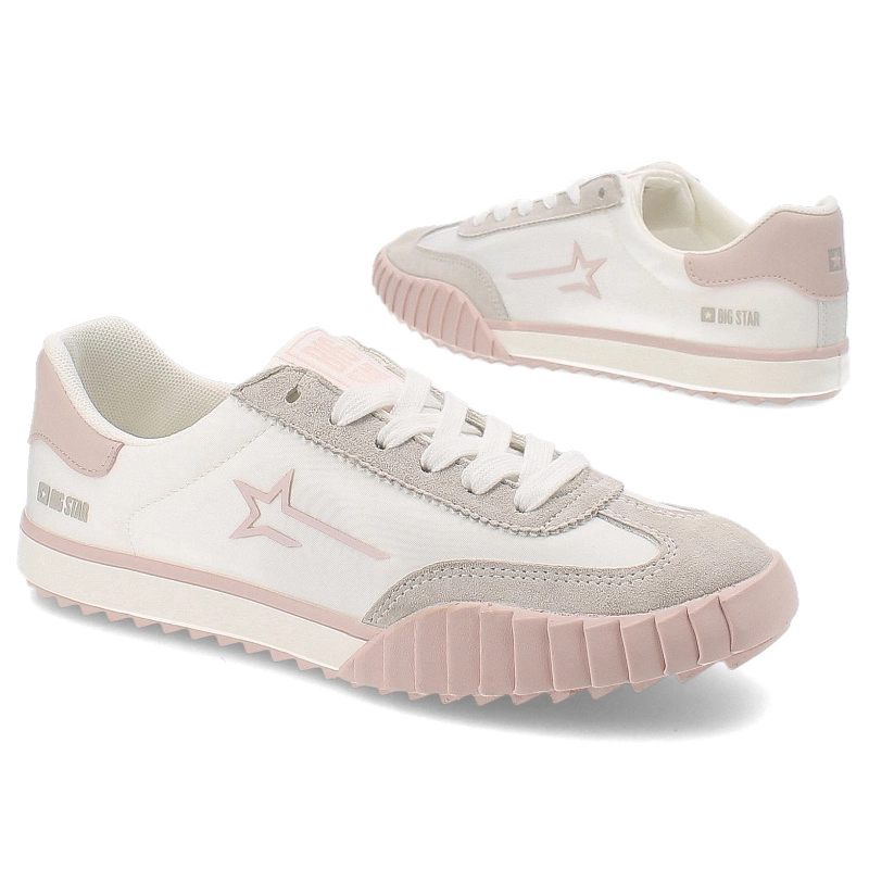 Plátenky Big Star - NN274868 Biały/Róż