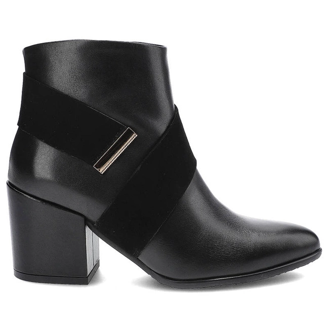 Členkové Topánky Szydłowski - 2201 CP-1+Z-1 Czarny