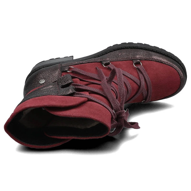 Členkové Topánky Maciejka - 03284-23/00-4 Bordo/Baranek