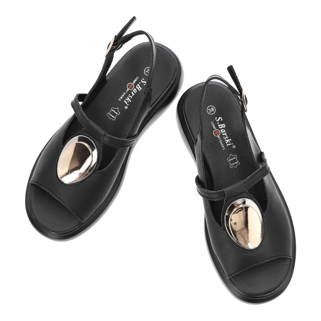 Sandále S.BARSKI - GR51-603 Black