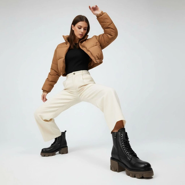 Členkové Topánky Armodo - 60376 V.Czarny+Sr.