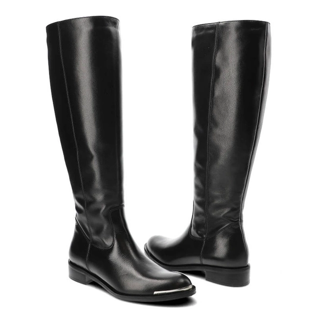 Čižmy Carinii - B5828_-E50-000-000-D99 Czarny