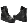 Šnúrovacie Členkové Topánky Karino - 4452/126-F Czarny/Lico