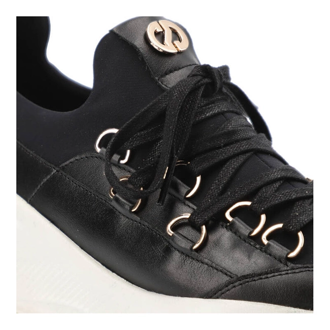 Tenisky Carinii - B9458_-E50-000-000-F92 Czarny