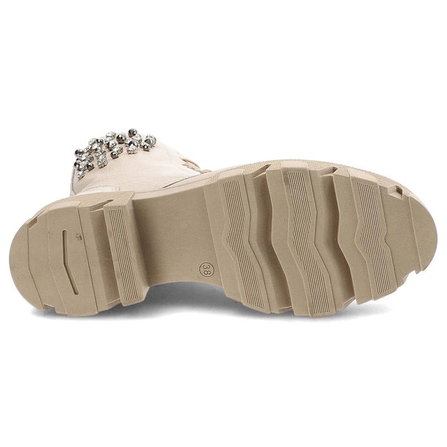 Členkové Topánky Exquisite - 1387 Beż Groch