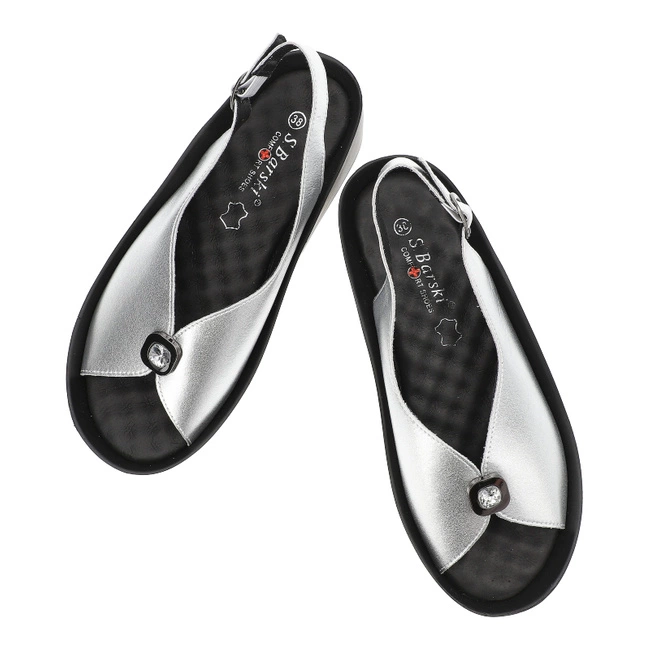 Sandále S.Barski - KV27-020 Silver