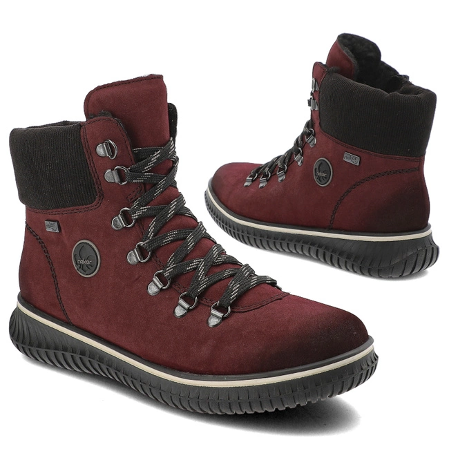 Členkové Topánky Rieker - 74247-35 Red