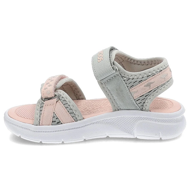 Sandále Kangaroos - 18873 000 2063 K-ES Finja Vapor Grey/Frost Pink