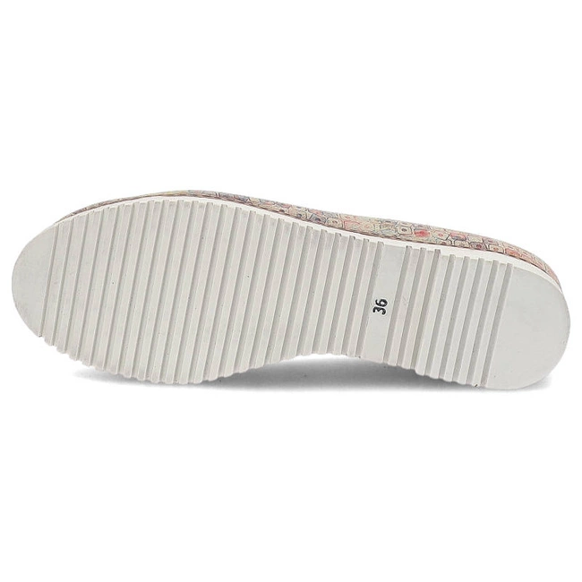 Baleríny Maciejka - 02467-04/00-5 Jasne Kwadraty