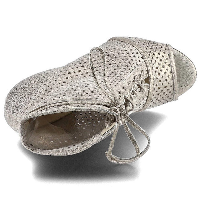 Členkové Topánky Carinii - B3957_-F76-000-000-B40 Złoty