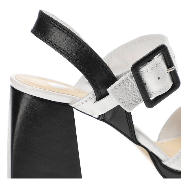 Sandále Armodo - 9985 Czarny/Biały 2049/39