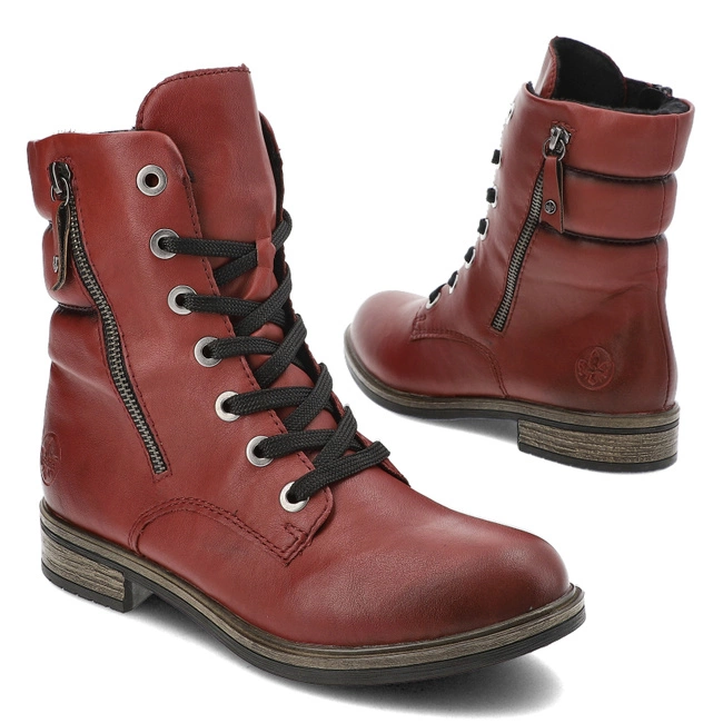 Členkové Topánky Rieker - 72212-35 Red