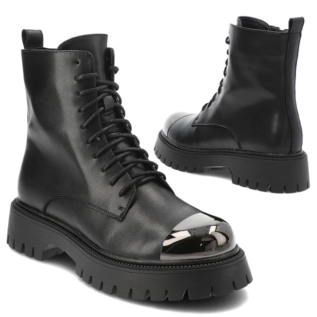 Členkové Topánky Filippo - DBT6405/24 BK Czarny