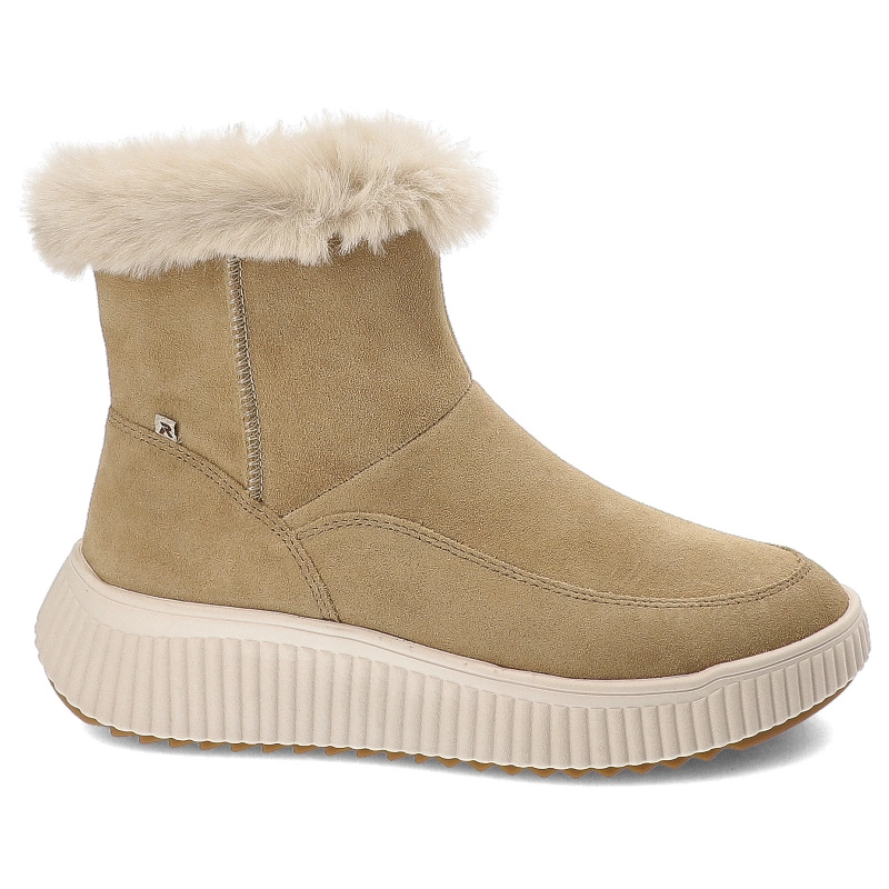 Členkové Topánky Rieker - W1772-62 Beige