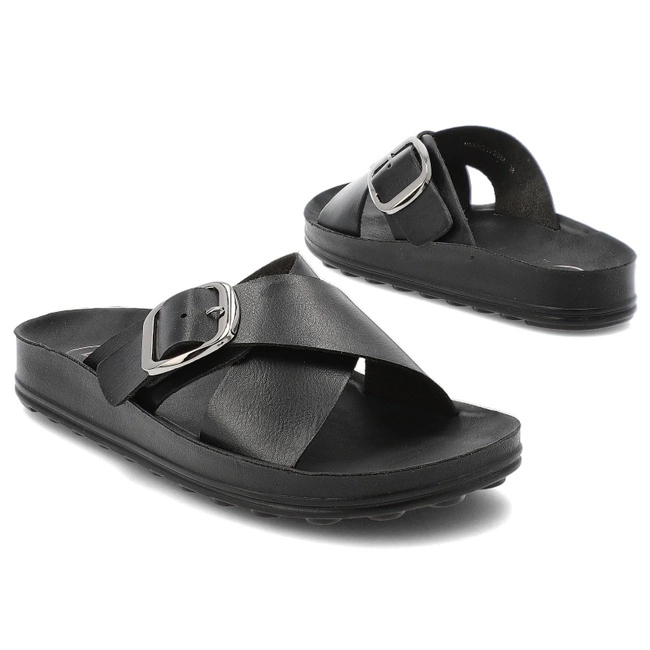 Šľapky FILIPPO - DK6891/25 BK Czarny