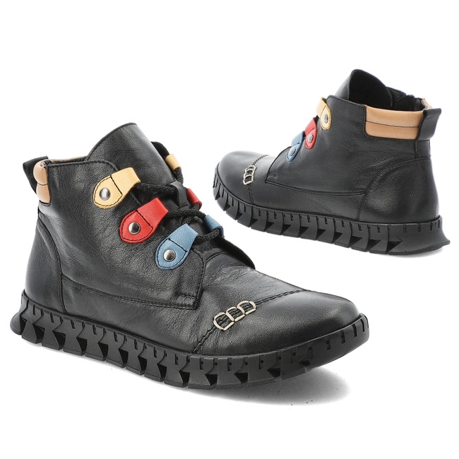 Členkové Topánky ARMODO - 2352 Czarny 3297/ZCN