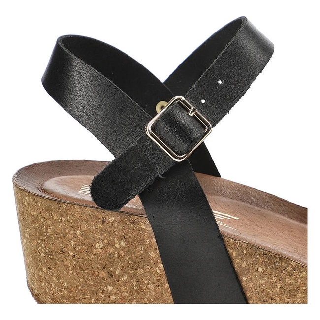 Sandále Lemar - 40286 Bf.Czarny+Bf.Złoto