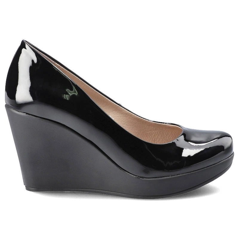 Lodičky Karino - 1224/090-P Czarny Lak