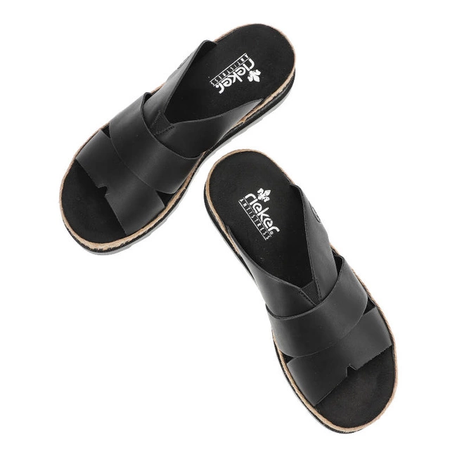 Šľapky Rieker - V7989-00 Black