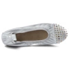 Baleríny Damiss - DS-494 Srebro Przecierane