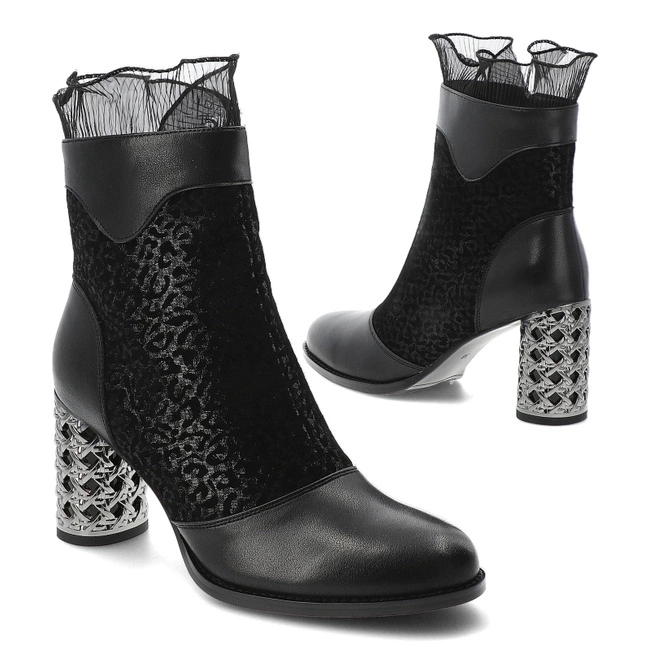 Členkové Topánky S.BARSKI - MR52-140 Black