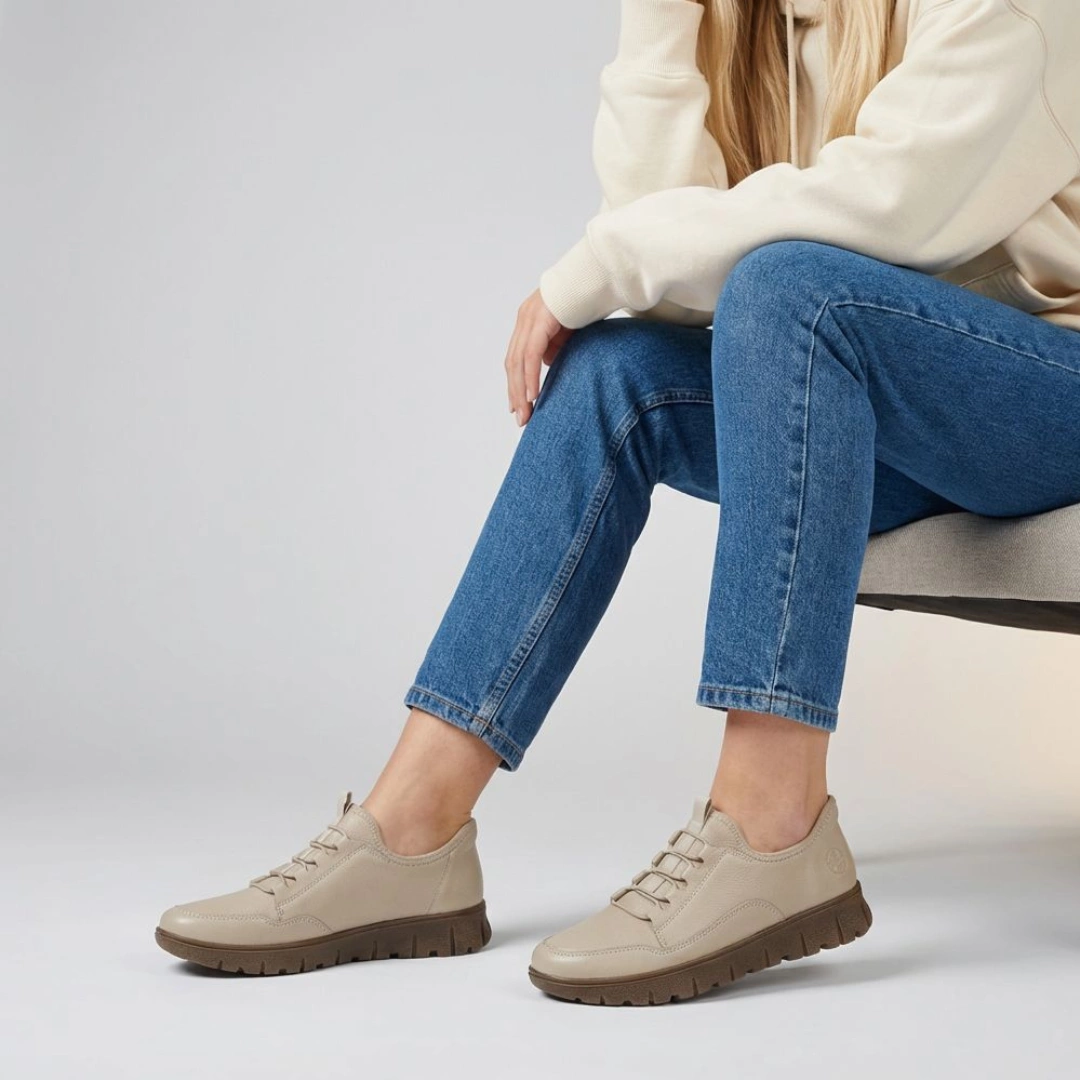 Poltopánky RIEKER - N1357-60 Beige