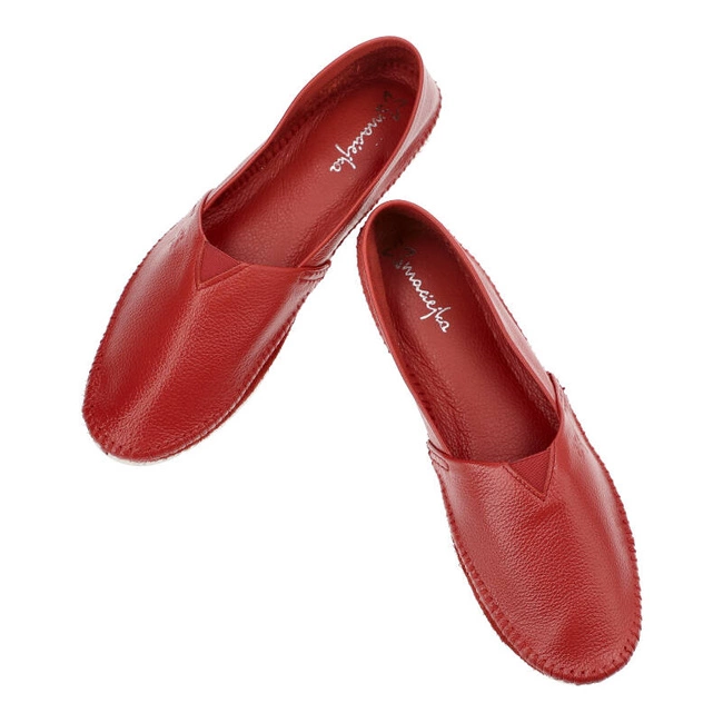 Baleríny Maciejka - 1930S-08/00-0 Czerwony