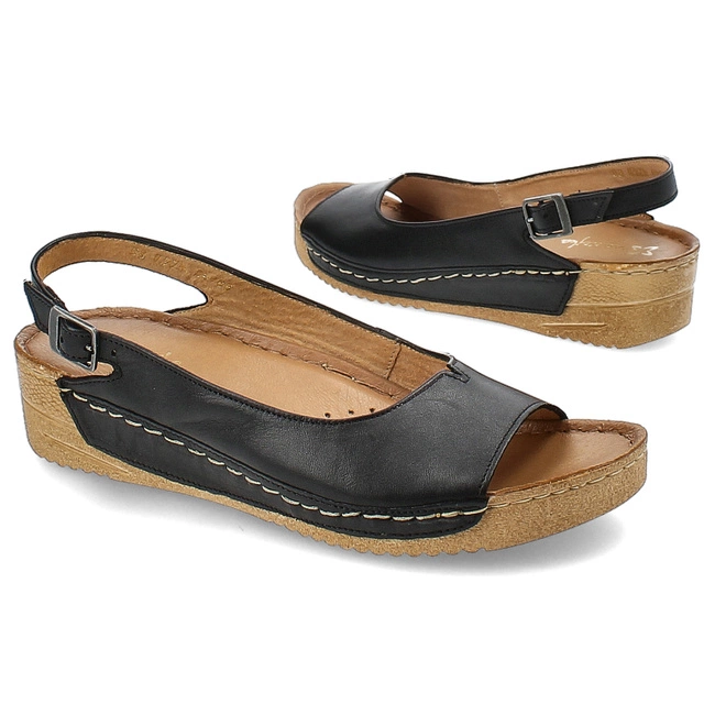 Sandále Maciejka - 01974-01/00-5 Czarny