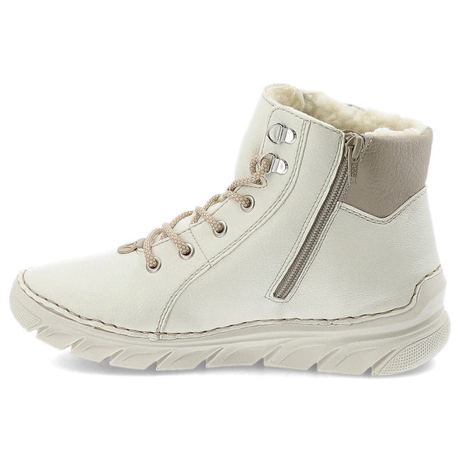 Členkové Topánky RIEKER - 55040-80 White