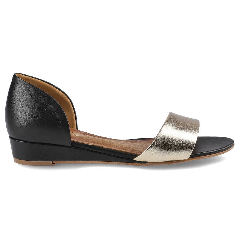 Sandále Maciejka - 01971-46/00-5 Czarny/Złoto