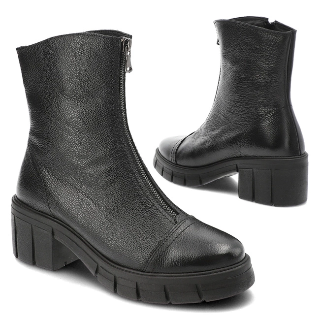 Členkové Topánky Armodo - 70014 Czarny G