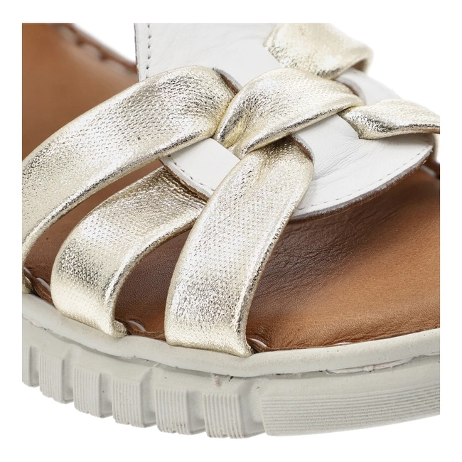 Sandále ARTIKER - 56C0854 Biały/Złoty
