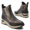 Členkové Topánky Rieker - N9381-60 Brown Combination