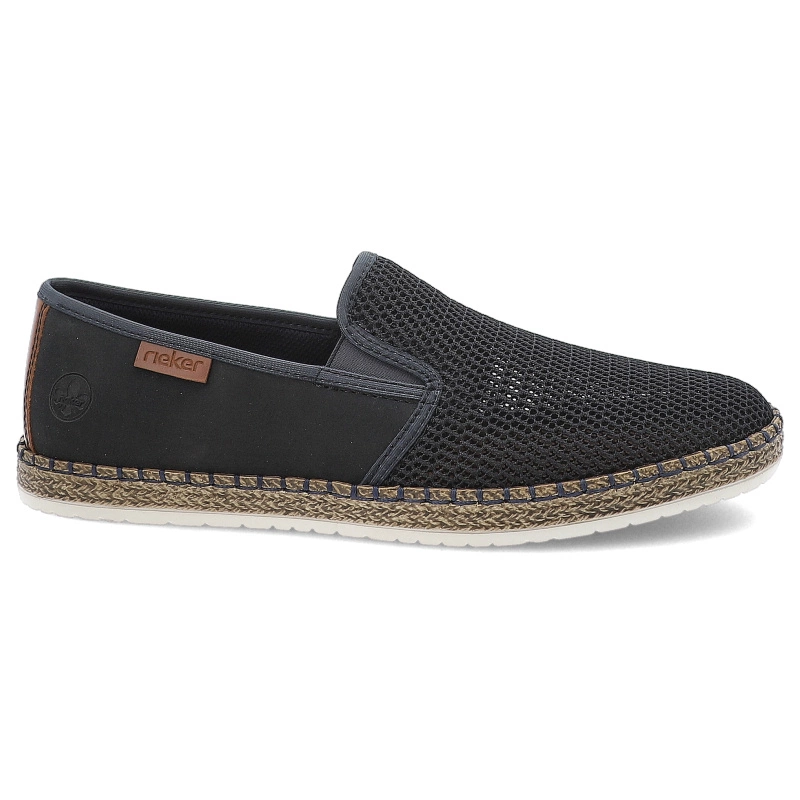 Espadrilky RIEKER - B5265-14 Blue